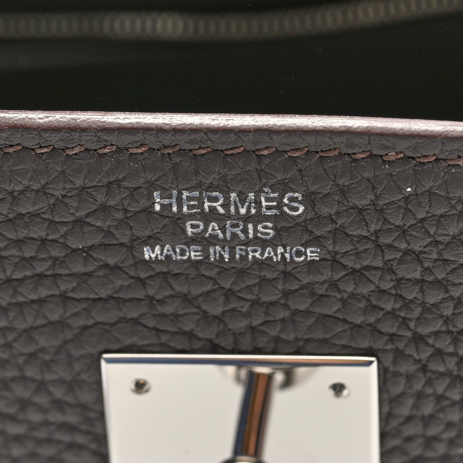Hermes Togo Birkin 30 Etain 6 of 10
