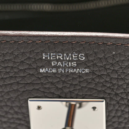 Hermes Togo Birkin 30 Etain 6 of 10