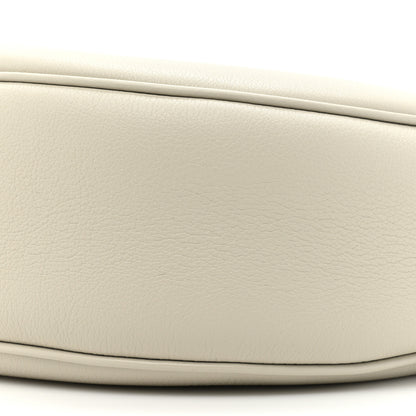 Celine Supple Calfskin Cuir Triomphe Heloise Shoulder Bag Light Stone 9 of 10