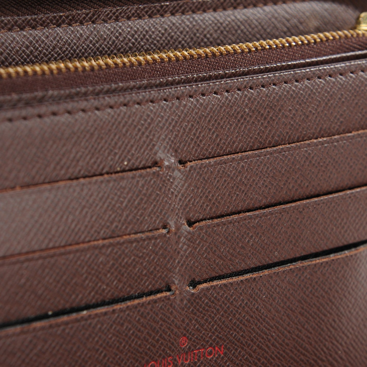 Damier Ebene Zippy Organizer Wallet