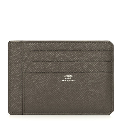 Hermes Epsom City 8CC Card Holder Etain 1 of 7