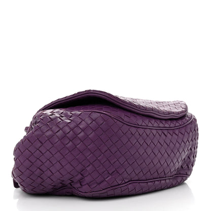 Bottega Veneta Nappa Intrecciato Drawstring Messenger Flap Monalisa 4 of 16