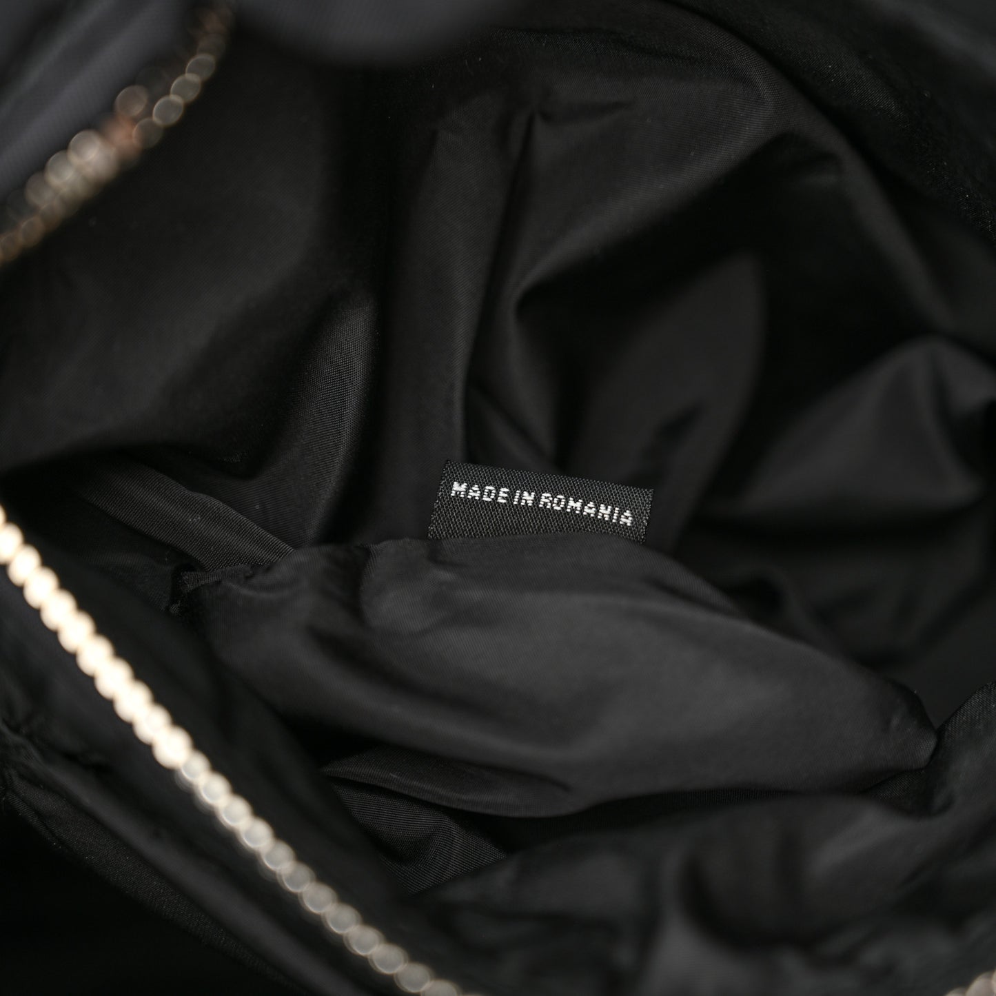 Tessuto Nylon Bomber Tote Black
