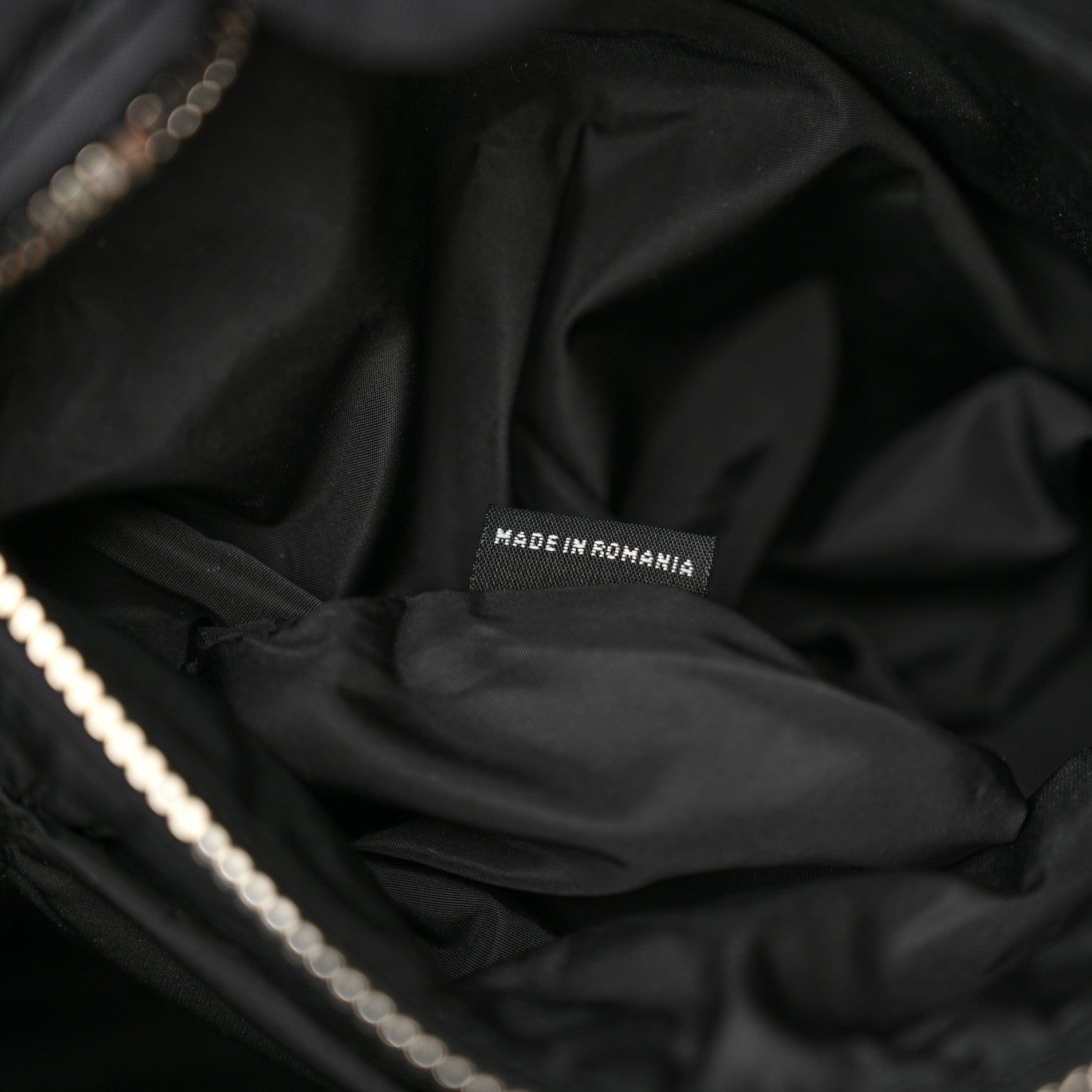 Prada Tessuto Nylon Bomber Tote Black 5 of 14