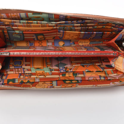 Hermes Epsom Silk'In Wallet Cognac 5 of 13