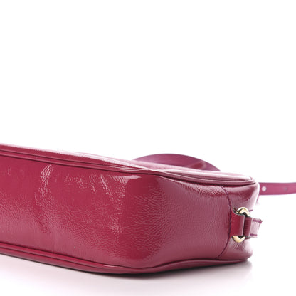 Gucci Soft Patent Small Soho Disco Bag Bright Bougainvillea 10 of 12