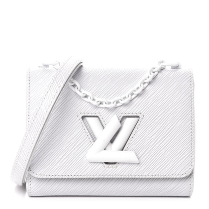 Louis Vuitton Epi Twist Shoulder Bag PM White 1 of 9