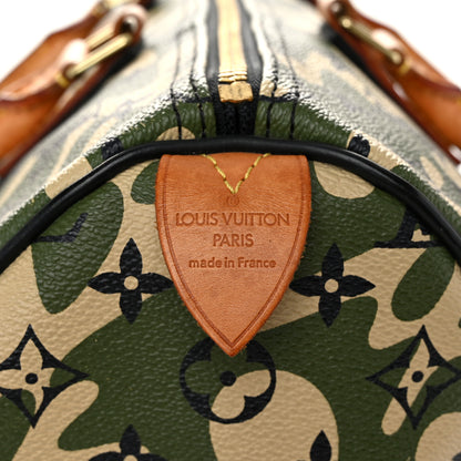 Louis Vuitton Monogramouflage Speedy 35 6 of 11