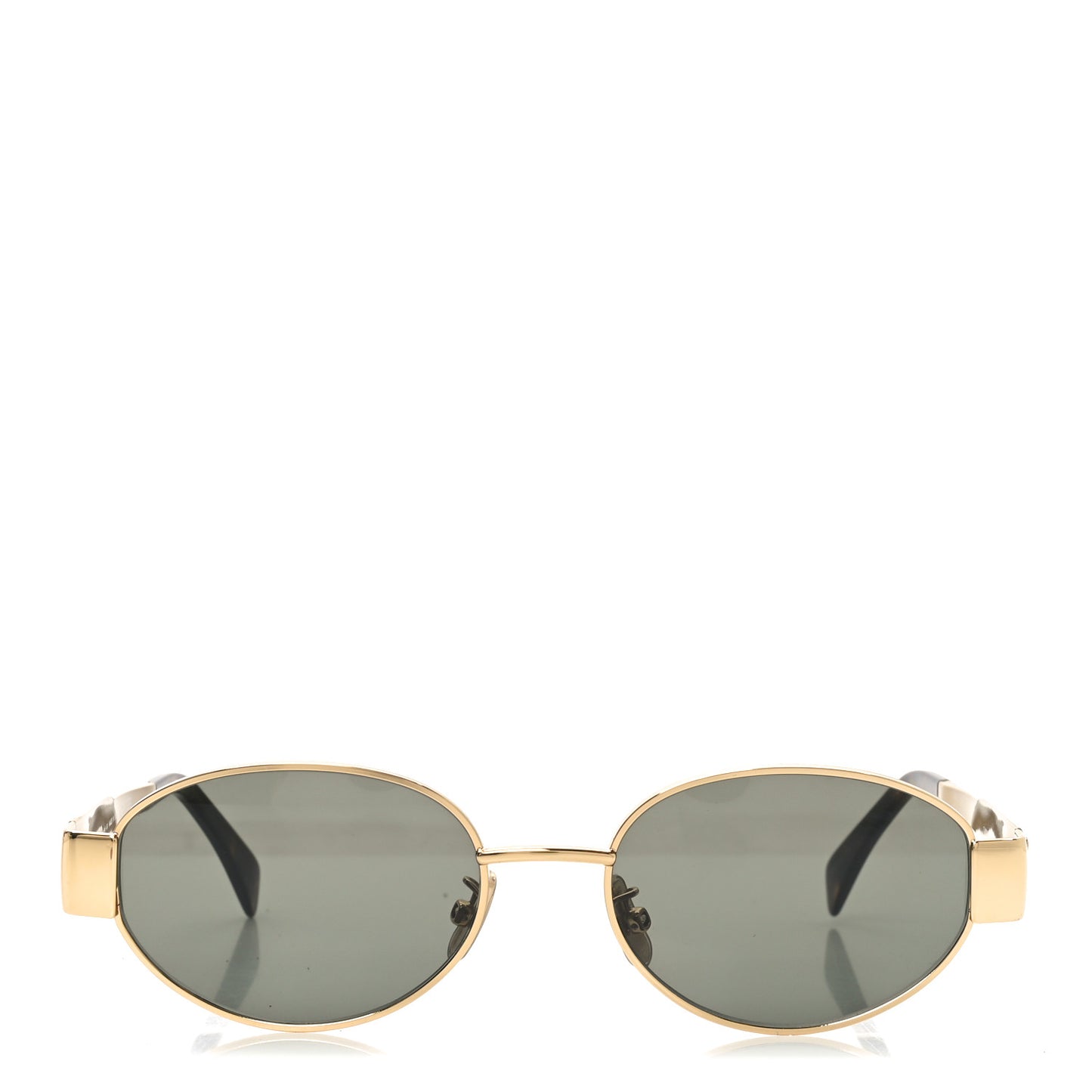 Metal Triomphe 01 Sunglasses CL40235U Gold Green