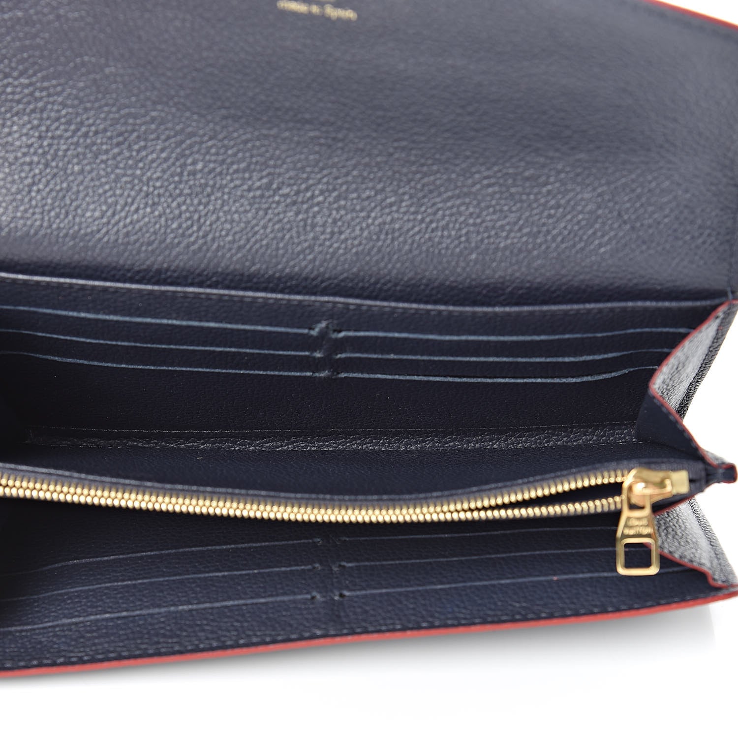 Louis Vuitton Empreinte Sarah Wallet NM Marine Rouge 5 of 10
