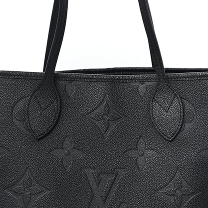 Louis Vuitton Empreinte Monogram Giant Neverfull MM Black 8 of 10