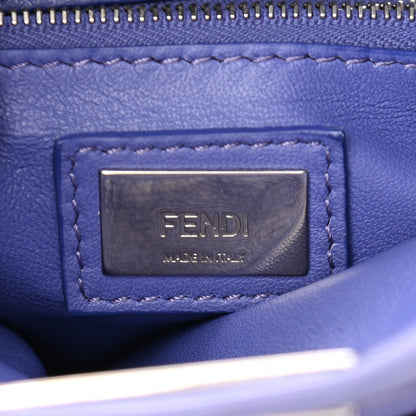 Fendi Nappa Mini Peekaboo Iconic Satchel Viola Cassis 7 of 11