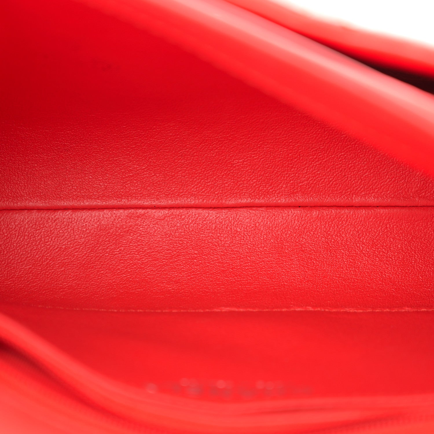 Chanel Lambskin Quilted Small Geometric Flap Red 5 of 15