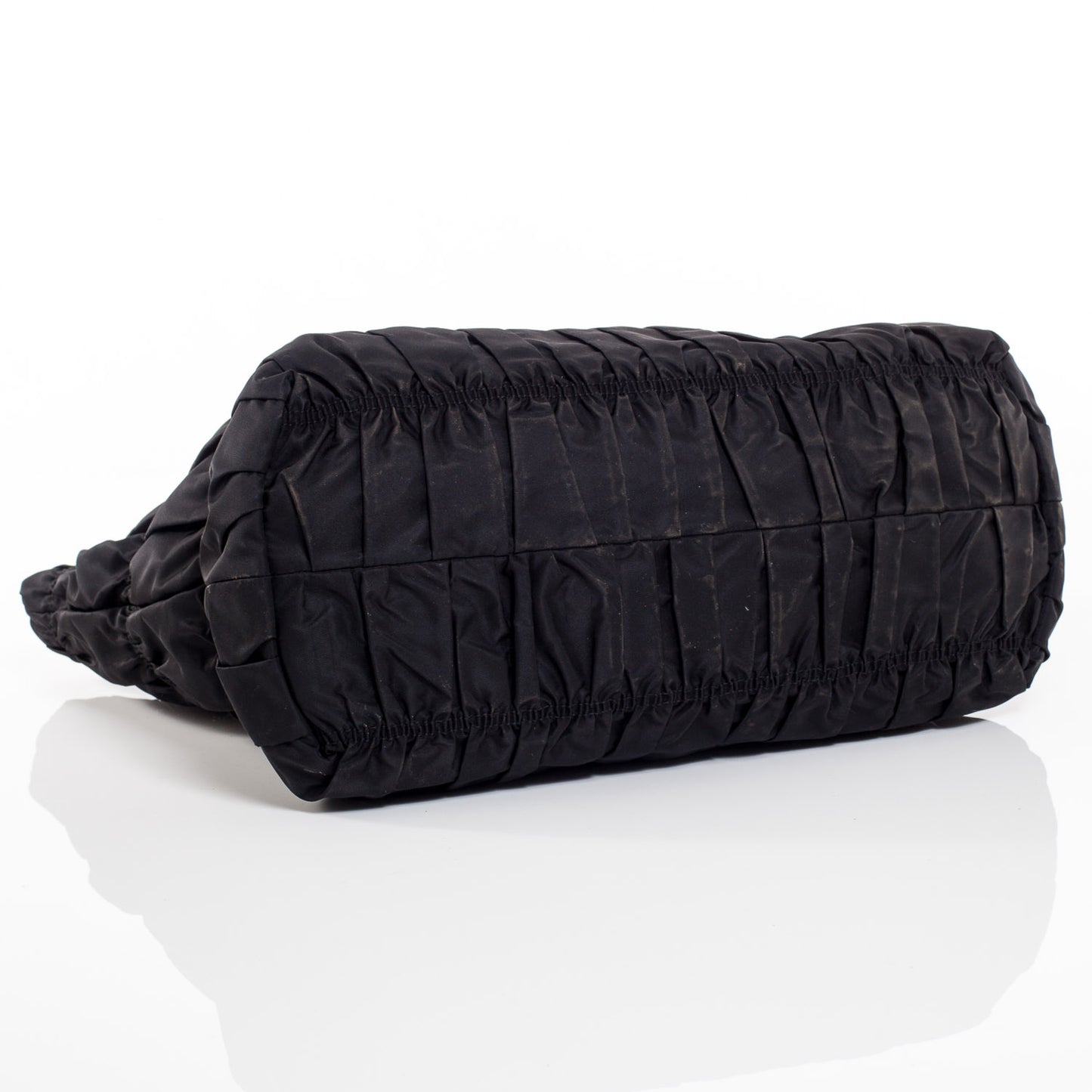 Tessuto Nylon Gaufre Tote Nero Black
