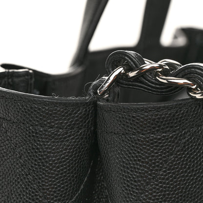 Chanel Caviar Stitched Large Lady Coco Shopping Tote Black 11 of 11