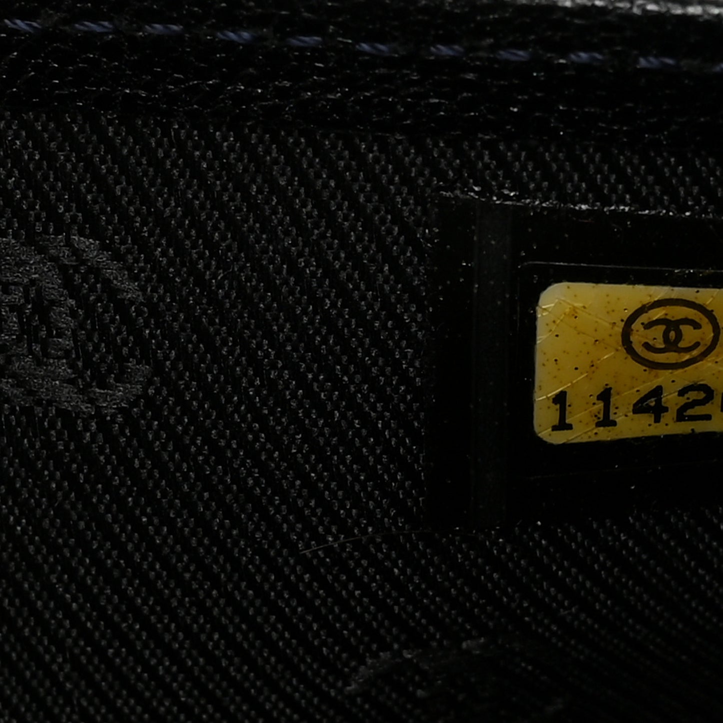 Goatskin Wallet On Chain WOC Black