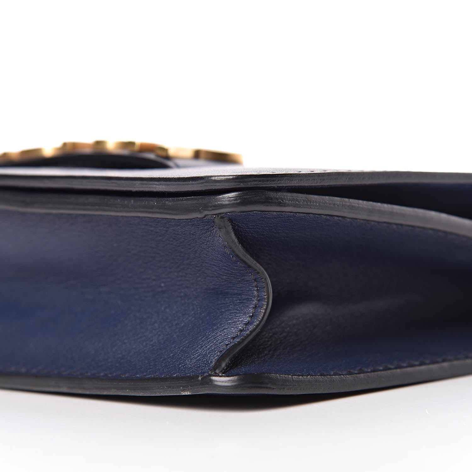 Christian Dior Calfskin J'Adior Chain Flap Bag Navy Blue 10 of 11