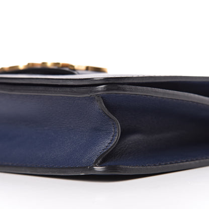 Christian Dior Calfskin J'Adior Chain Flap Bag Navy Blue 10 of 11