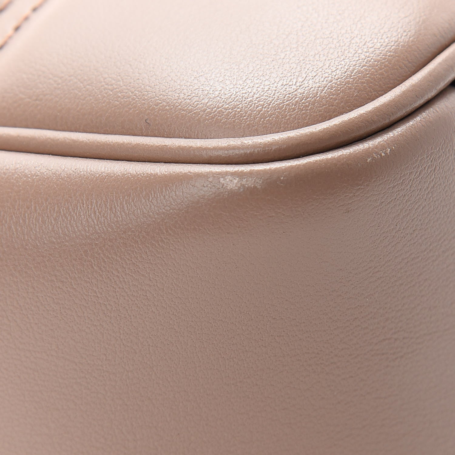 Gucci Calfskin Matelasse Medium GG Marmont Shoulder Bag Porcelain Rose 9 of 10