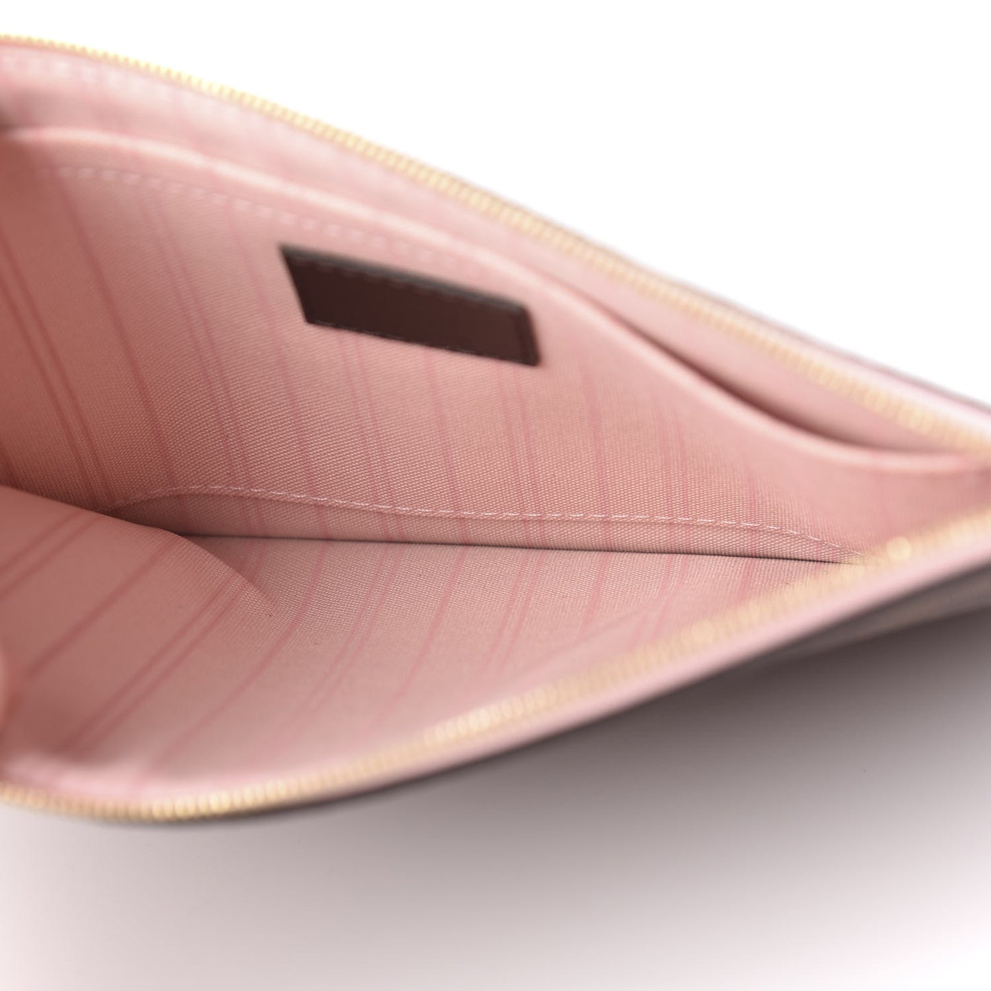 Damier Ebene Neverfull MM GM Pochette Rose Ballerine