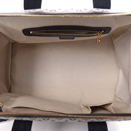 Louis Vuitton Mini Monogram Josephine GM Blue 5 of 10