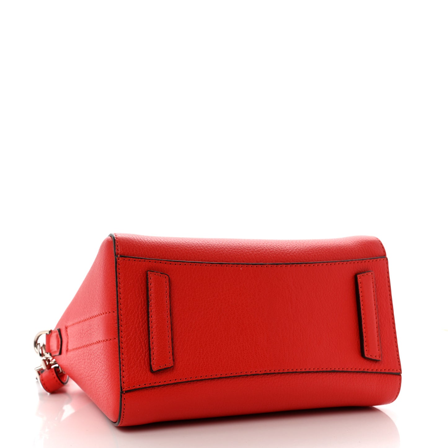 Sugar Goatskin Mini Antigona Pop Red