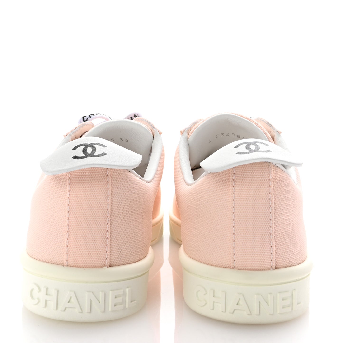 Canvas Womens Sneakers 38 Light Pink