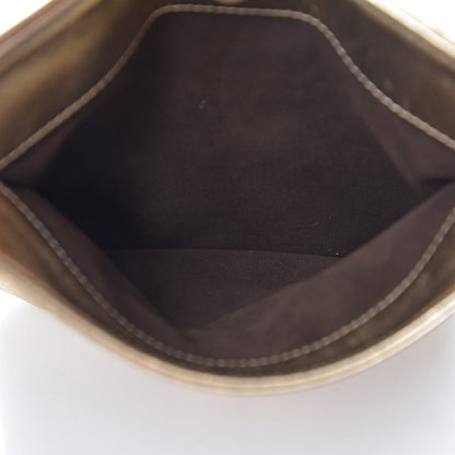 Louis Vuitton Metallic Lambskin SC Slim Clutch Gold 6 of 10