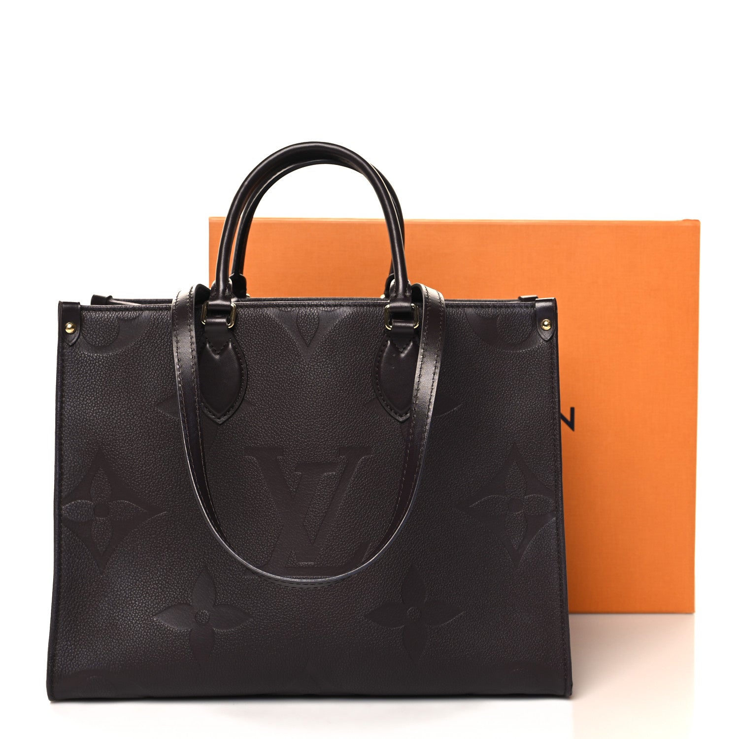Louis Vuitton Empreinte Monogram Giant OnTheGo MM Chocolate 11 of 11