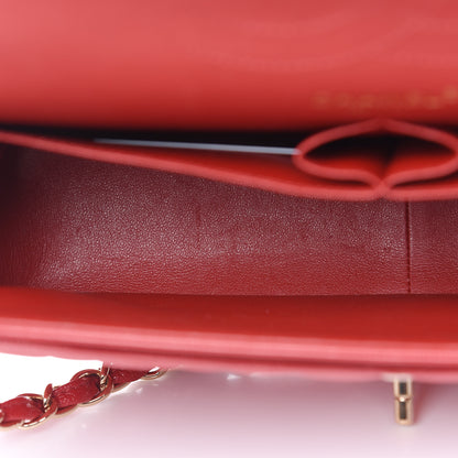 Chanel Caviar Quilted Jumbo Double Flap Red 19 of 20