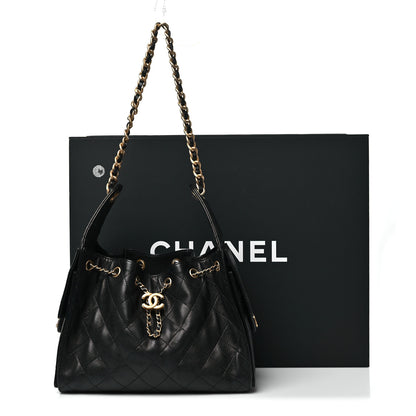 Chanel Caviar Quilted Small Chanel 25 Handbag Black 11 of 11