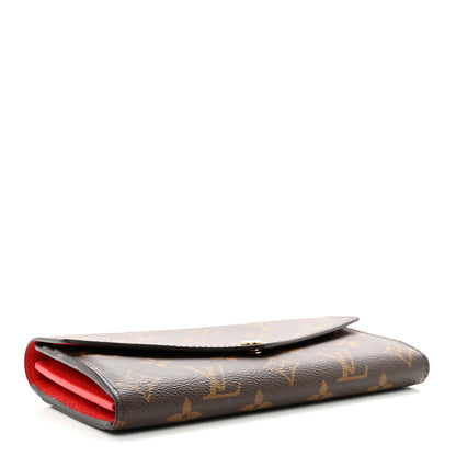Louis Vuitton Monogram Sarah Wallet NM Coquelicot 4 of 9