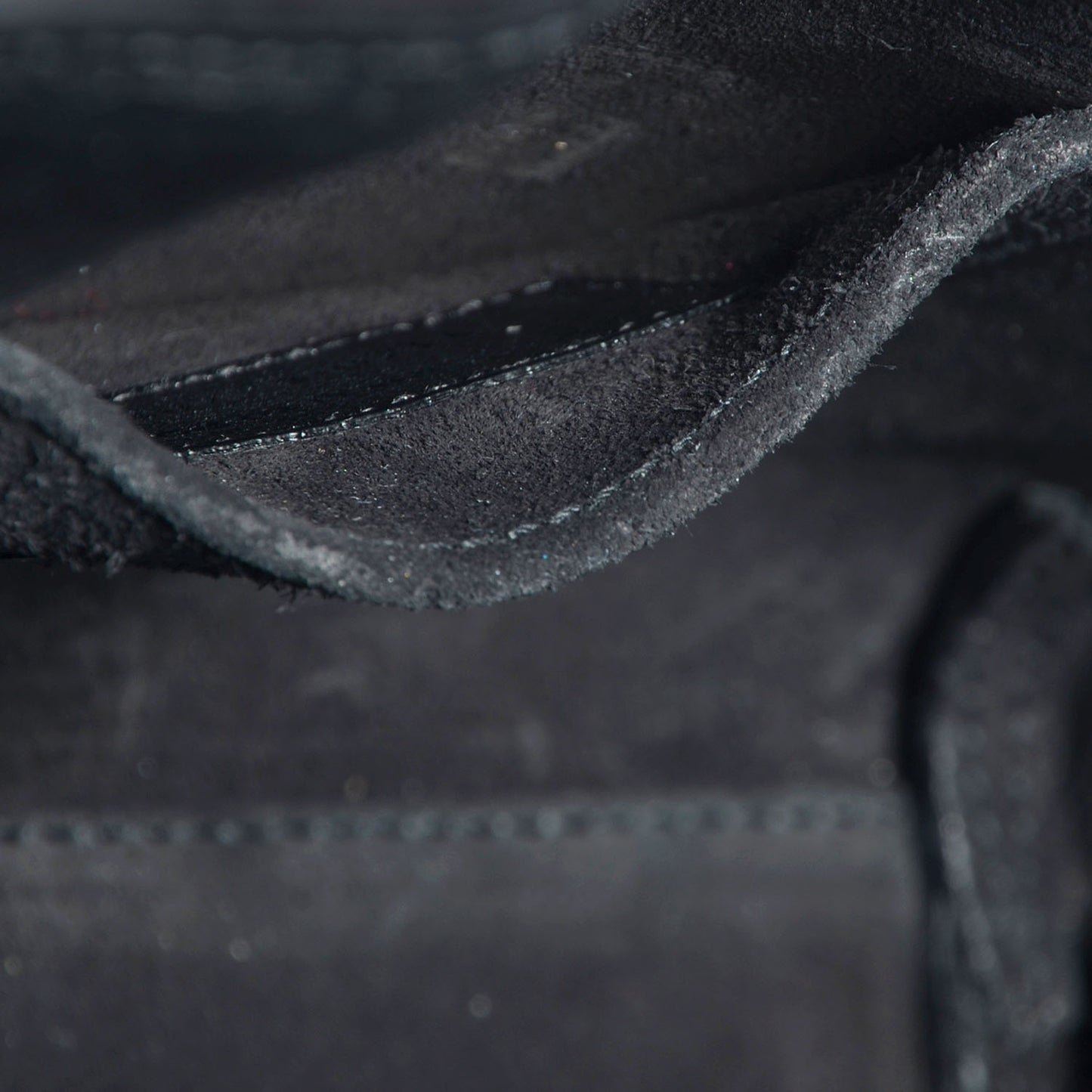 Crocodile Embossed Sac De Jour Nano Black