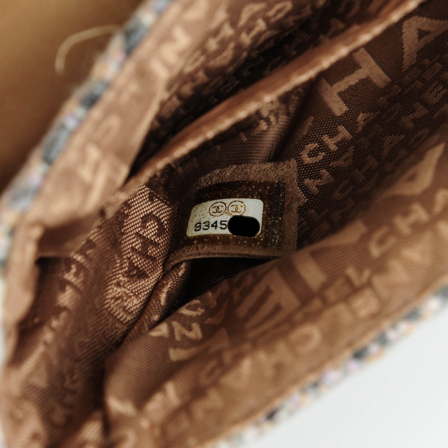 Tweed Small Fantasy Flap Grey