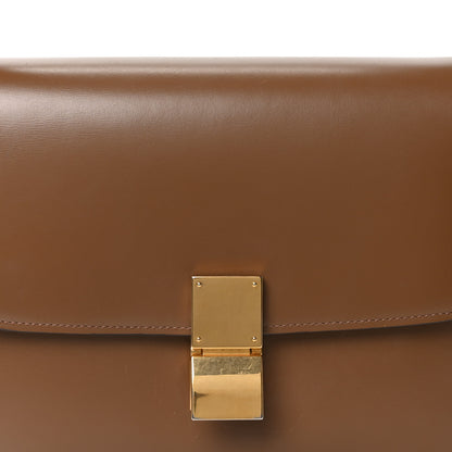 Celine Smooth Calfskin Medium Classic Box Flap Bag Light Camel 8 of 10