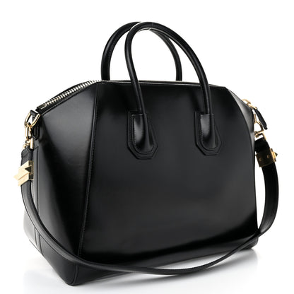 Givenchy Shiny Lord Calfskin Medium Antigona Black 3 of 10