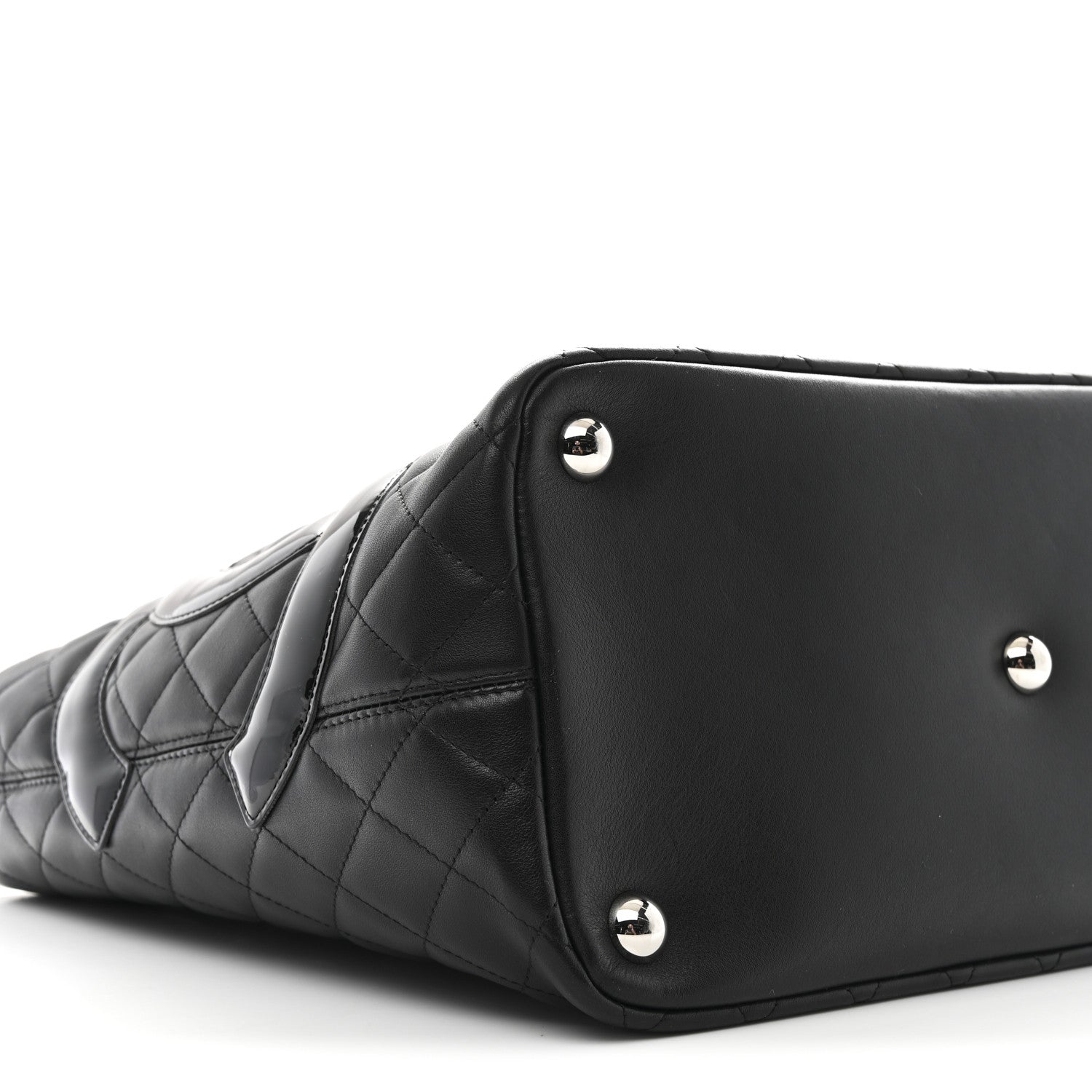 Chanel Calfskin Quilted Large Cambon Tote Black 9 of 10