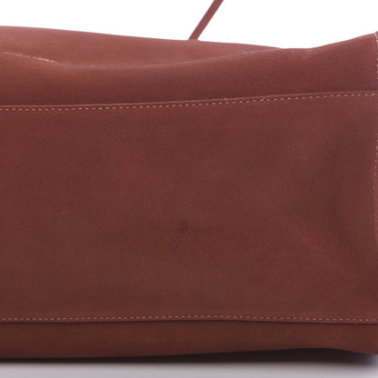 Mansur Gavriel Suede Large Sun Bag Brick 10 of 10