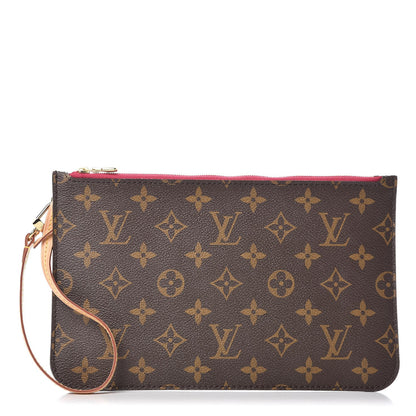 Louis Vuitton Monogram Neverfull MM GM Pochette Pivoine 1 of 7