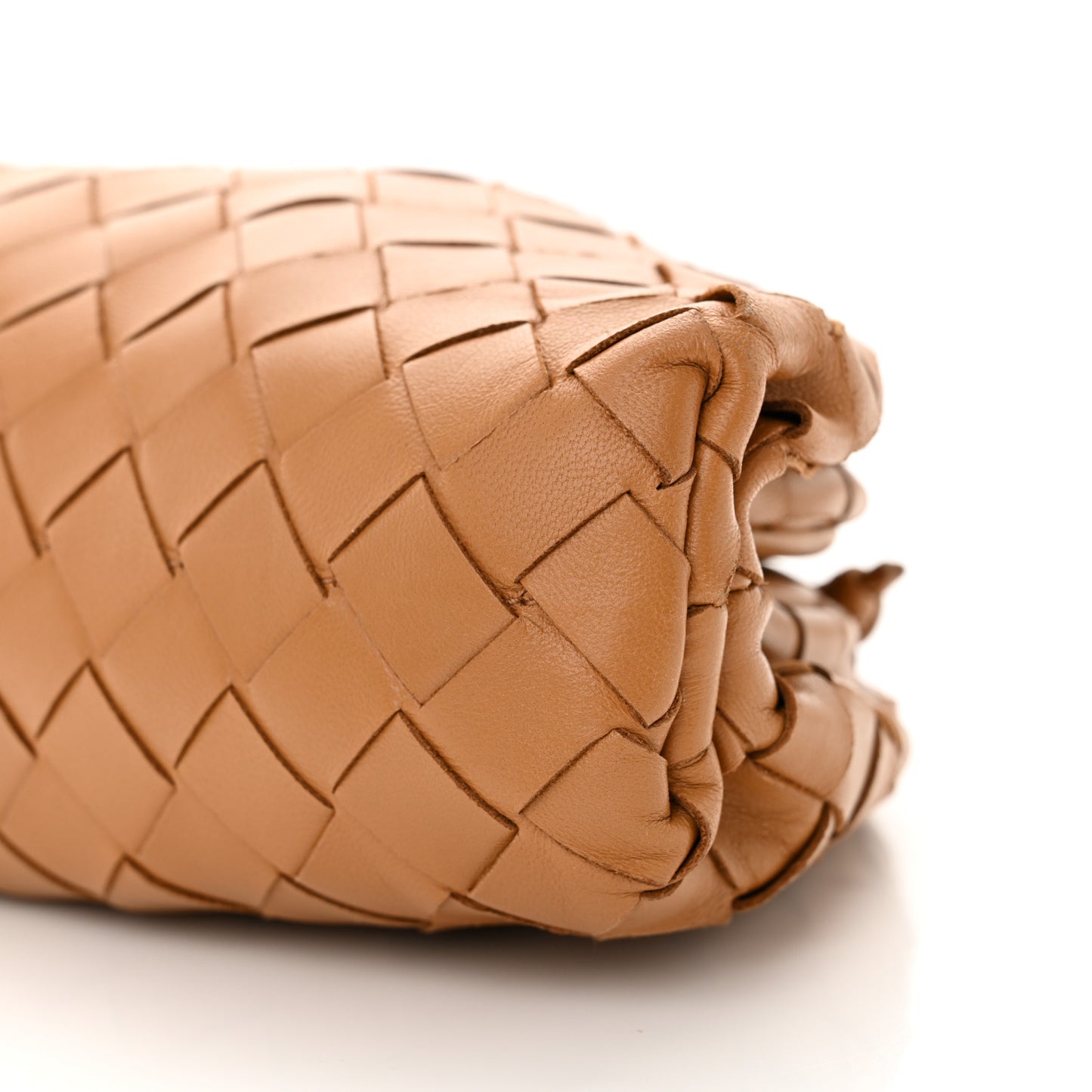 Nappa Intrecciato The Mini Pouch Carmel