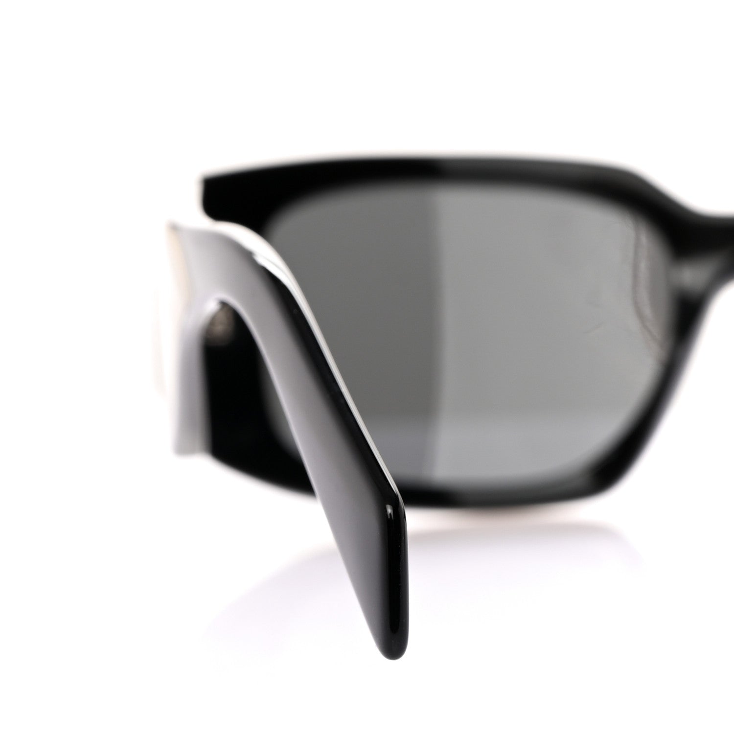 Prada Acetate Symbole Sunglasses SPR 17W Black 8 of 8