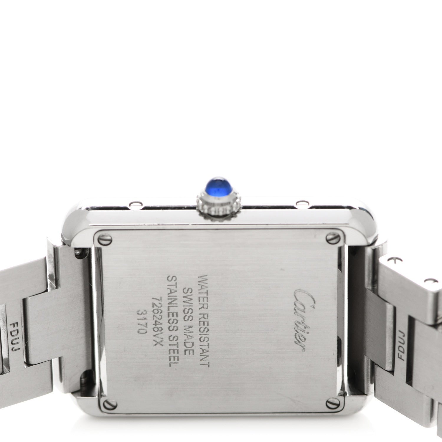 Cartier Stainless Steel 24mm Tank Solo Quartz Watch 4 of 7