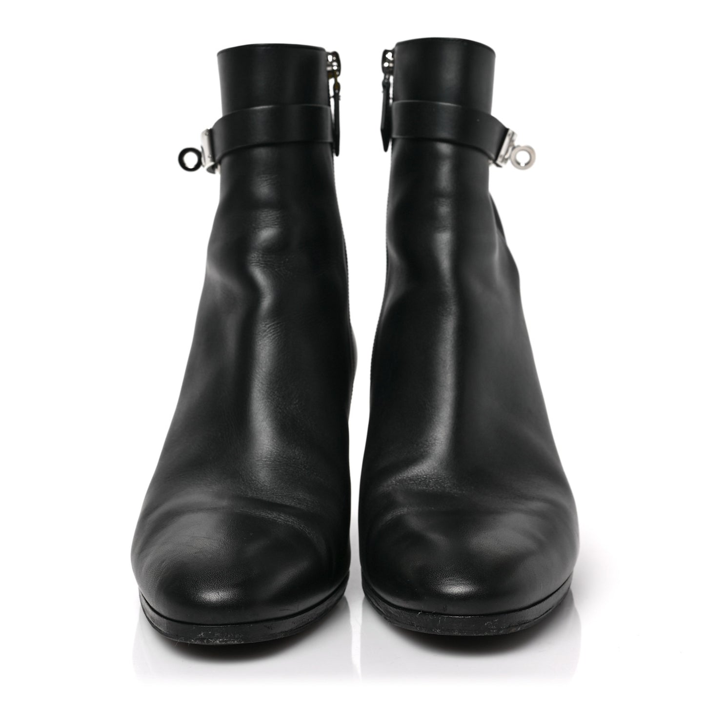 Calfskin Saint Germain Ankle Boots 39 Black