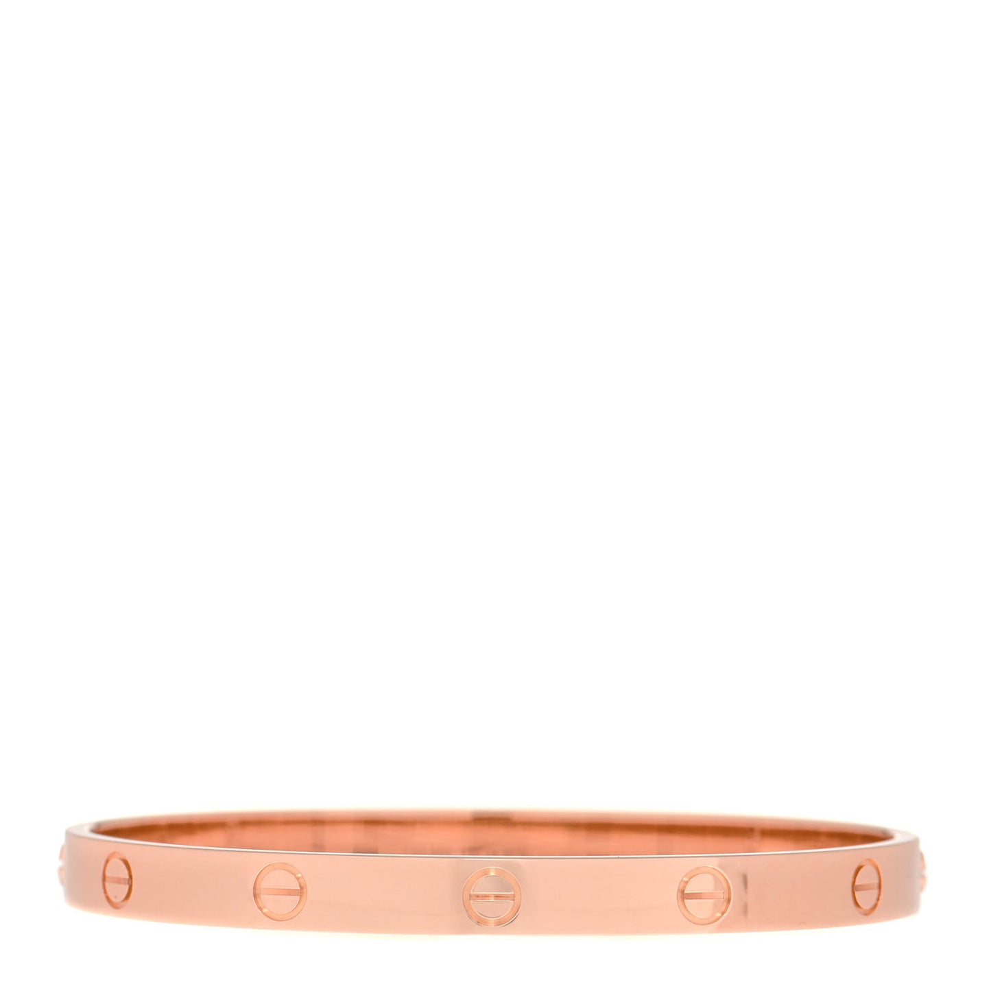 18K Pink Gold LOVE Bracelet 19