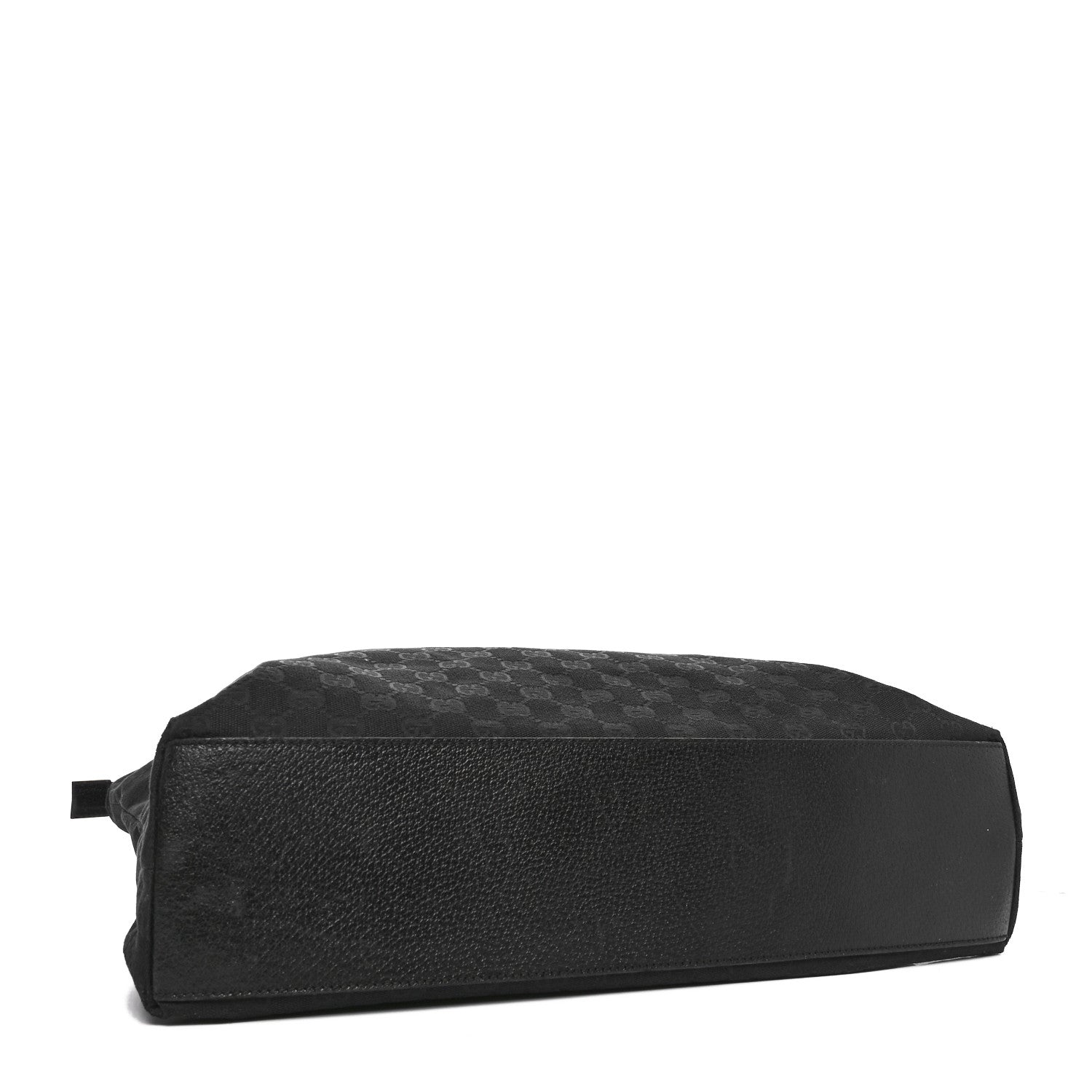 Gucci GG Monogram Large Web Handle Vertical Tote Black 4 of 10