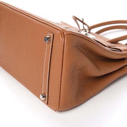 Hermes Togo Birkin 30 Gold 10 of 11