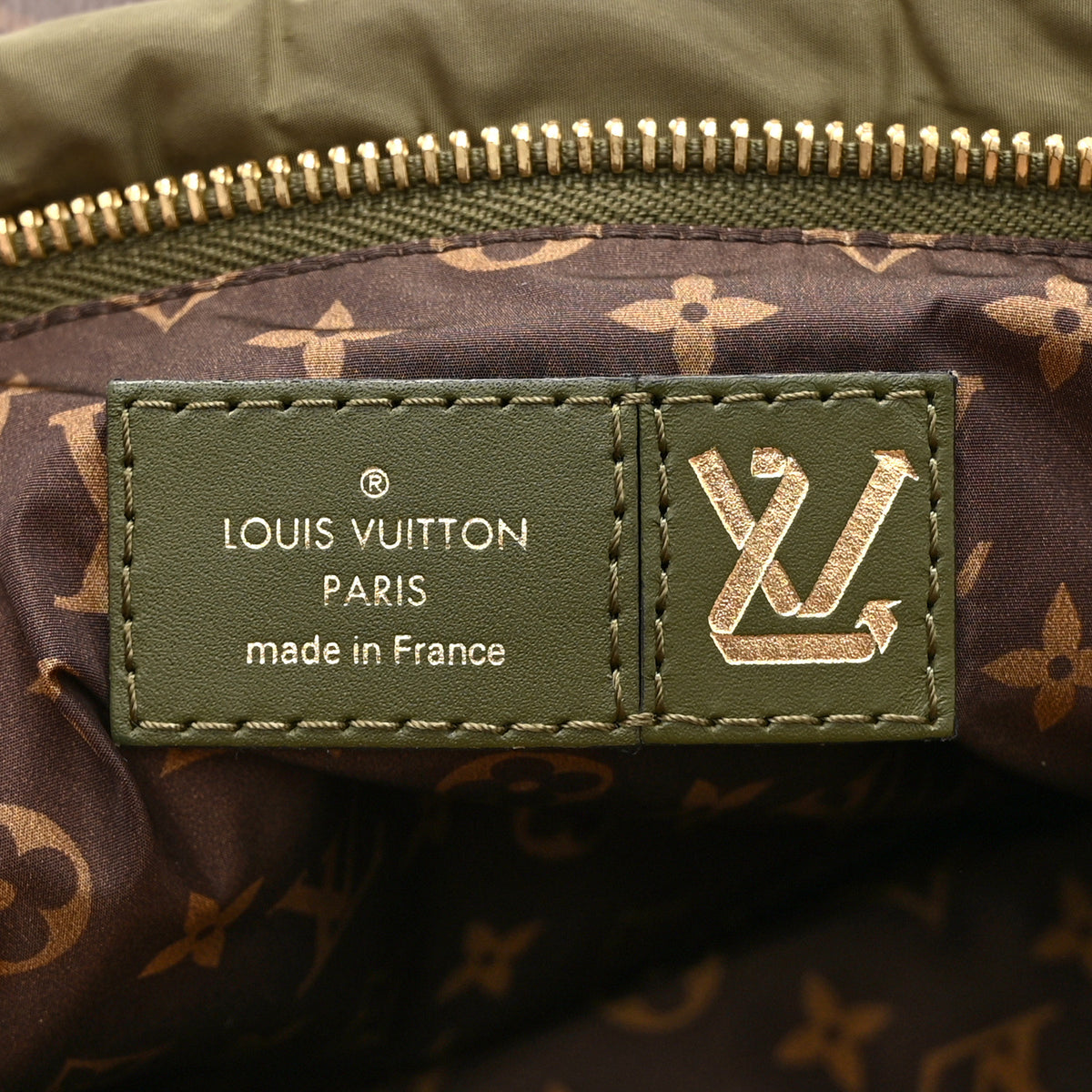 Louis Vuitton Econyl Monogram Pillow Maxi Multi Pochette Accessories Kaki Beige 7 of 12