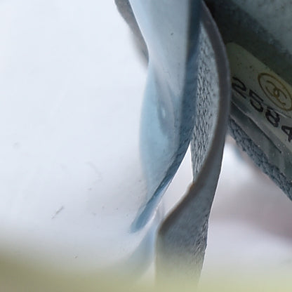 Chanel Lambskin PVC Quilted Mini Coco Splash Flap Blue Green 7 of 9