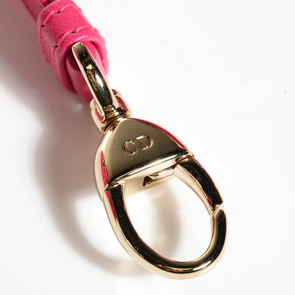 Christian Dior Lambskin Cannage Mini Lady Dior Hot Pink 8 of 10