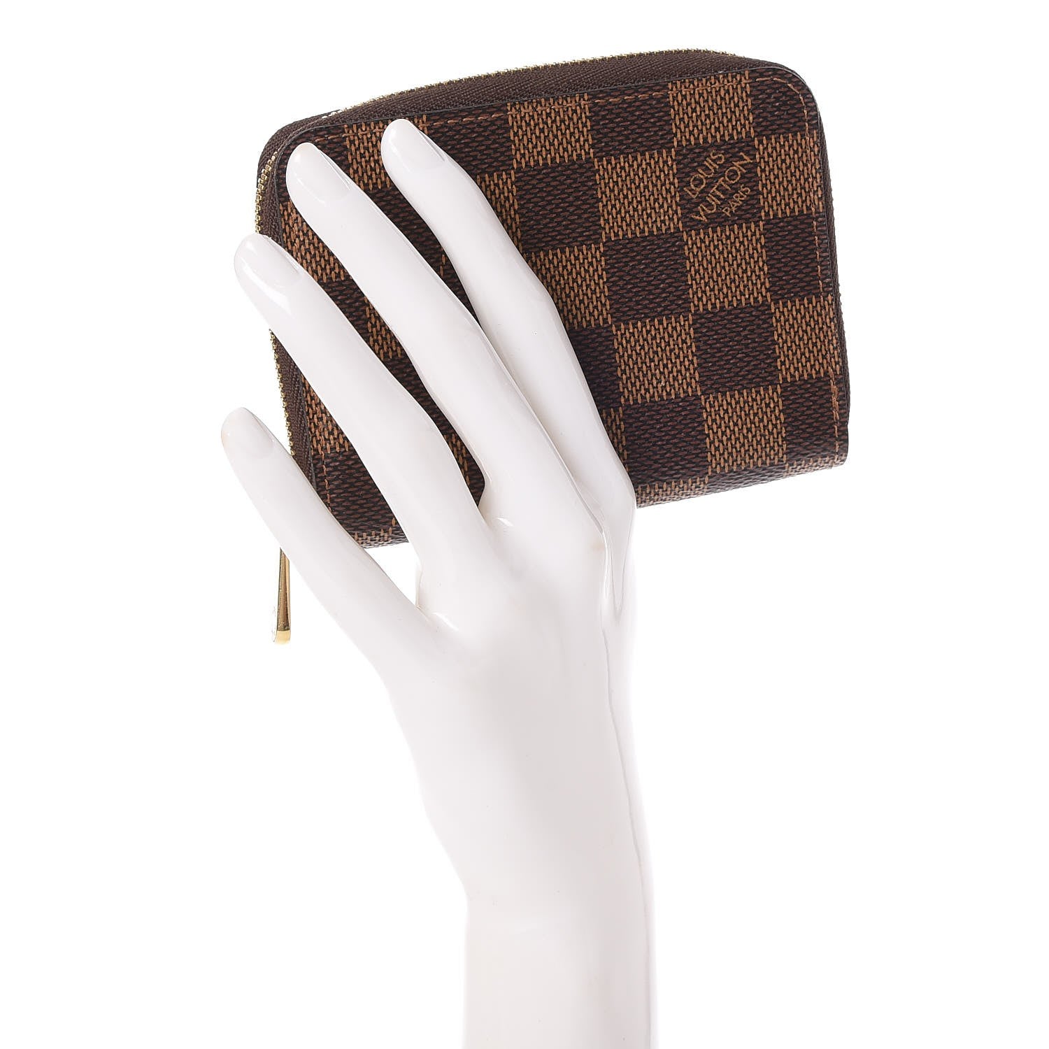 Louis Vuitton Damier Ebene Zippy Coin Purse 2 of 7